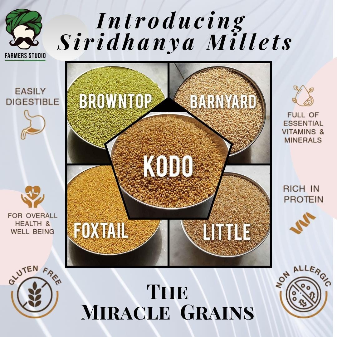 These five positive magic millets are fiberrich and help better