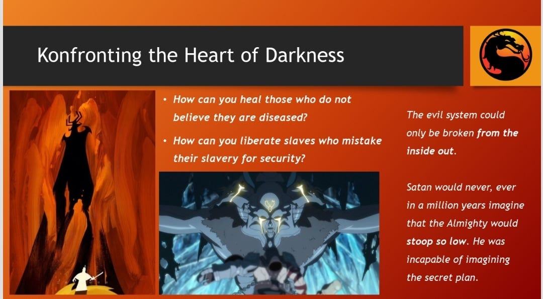 Entering the Labyrinth — the Belly of the Beast (PowerPoint Notes by Yours Truly).