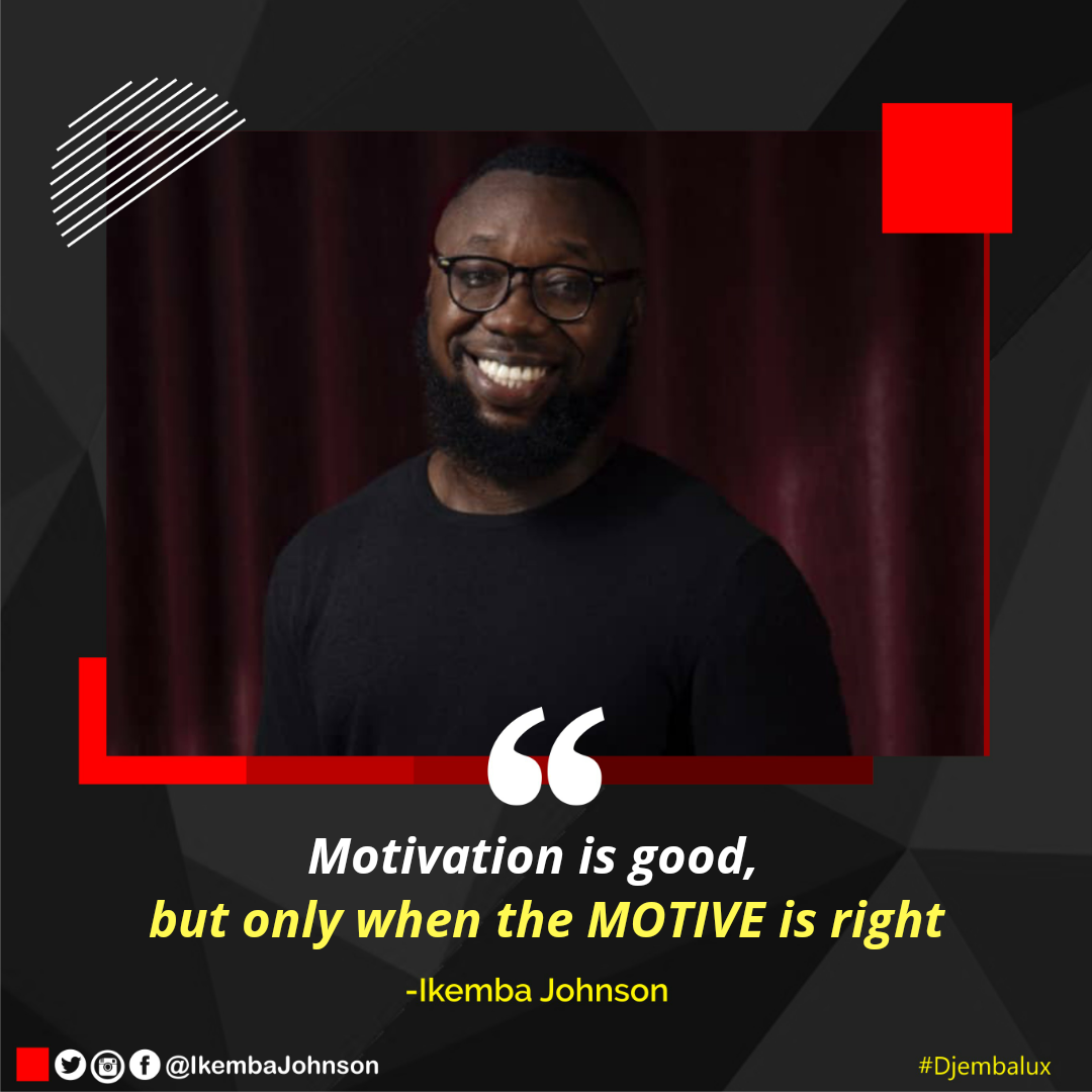 THERE IS NOTHING WRONG WITH MOTIVATION | by Ikemba Johnson | Medium