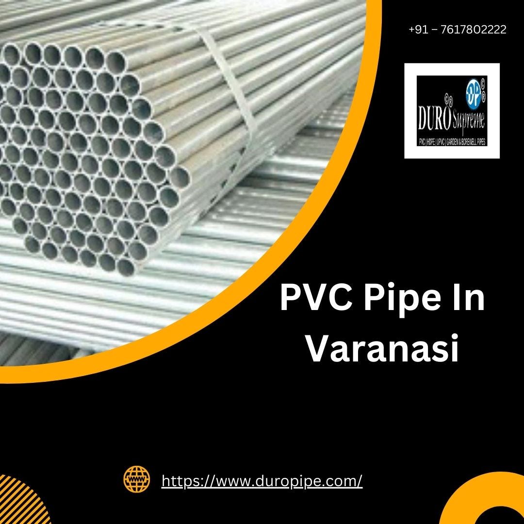 PVC Pipe in Varanasi DUROPIPE Duropipe Medium
