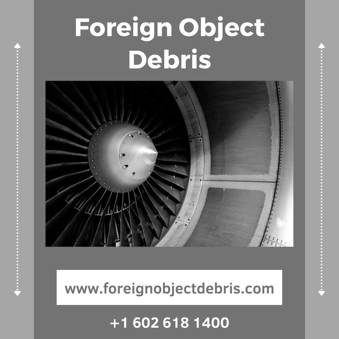 Foreign Object Debris Aviation Foreign Object Debris Program