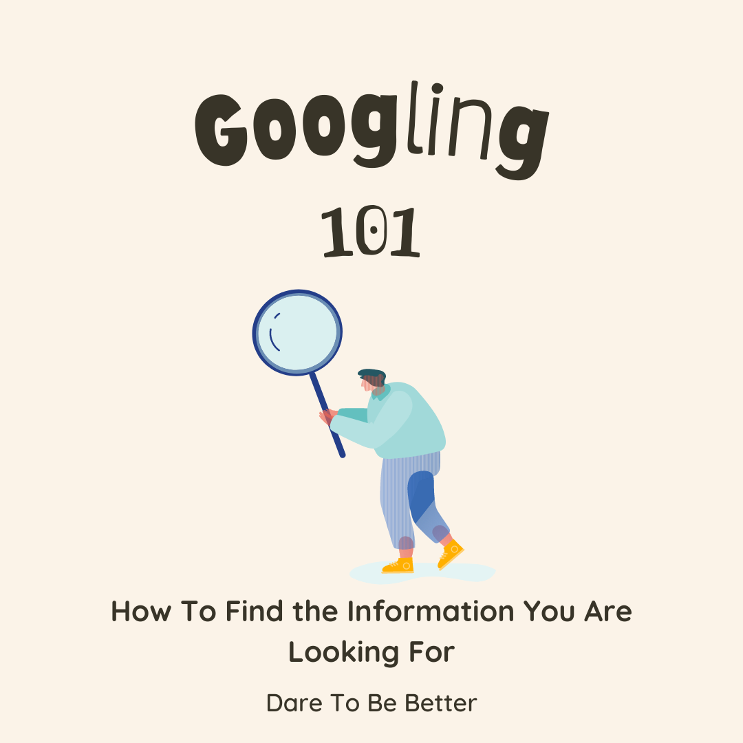 How To Find the Information You Are Looking For | by Valerie | Dare To Be  Better | Medium