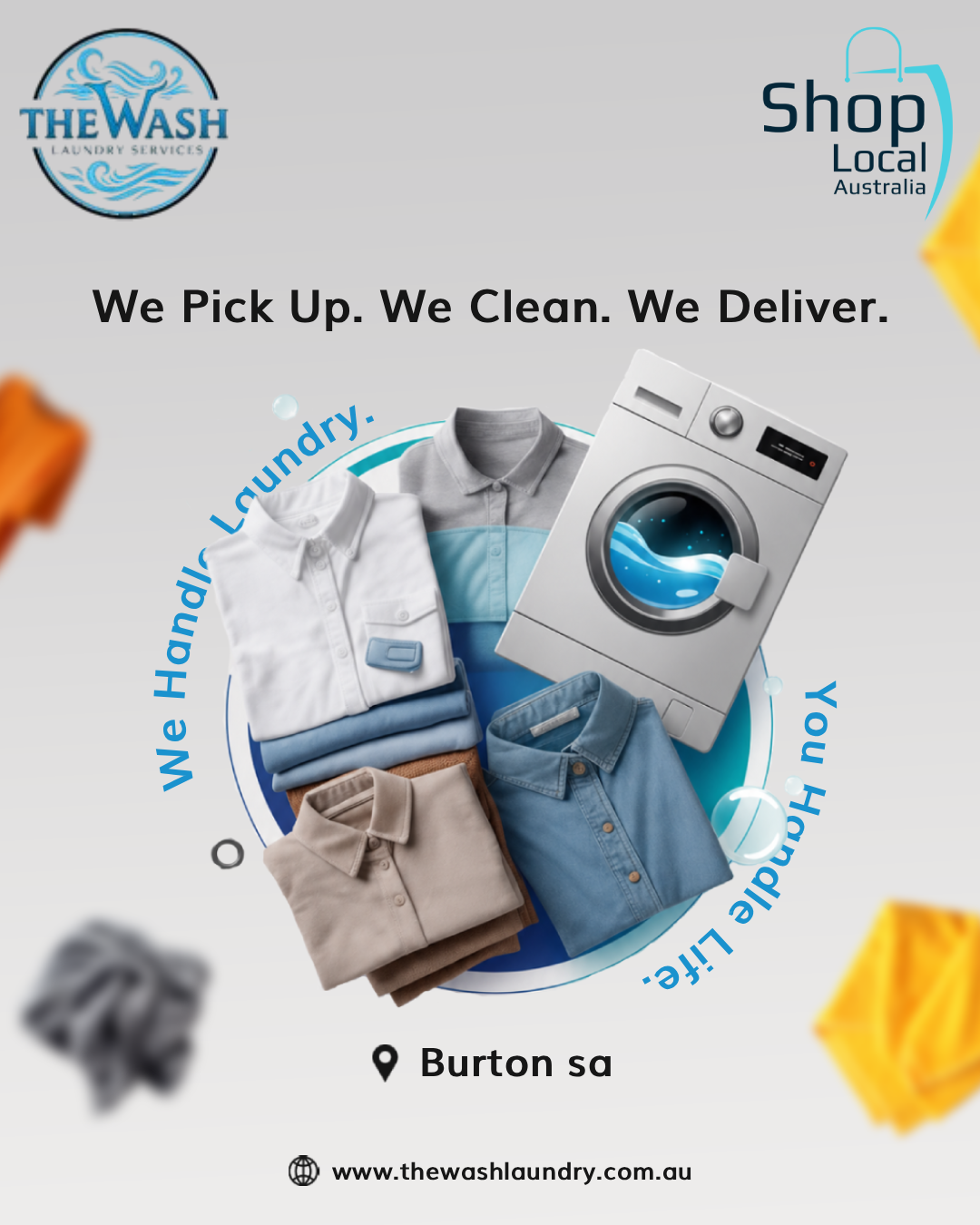We Pick Up. We Clean. We Deliver. | Professional Laundry Services You Can Count On