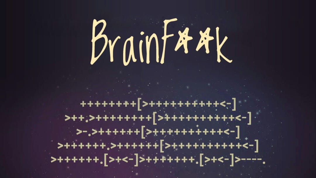 What is BrainF**k Computer Language in 3 minutes. | by iefan | Medium