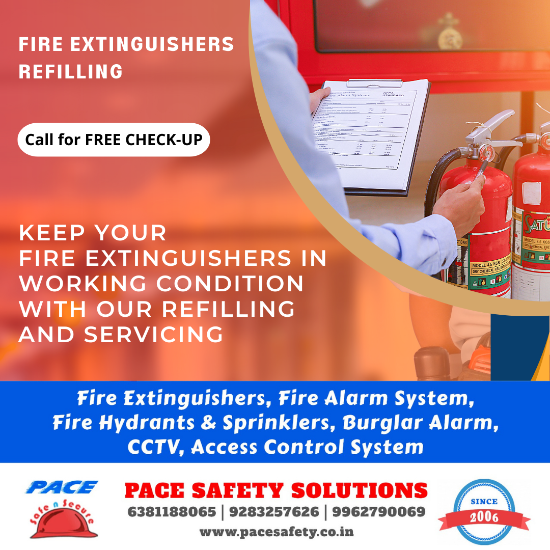 Fire extinguishers refilling - pacesafety - Medium