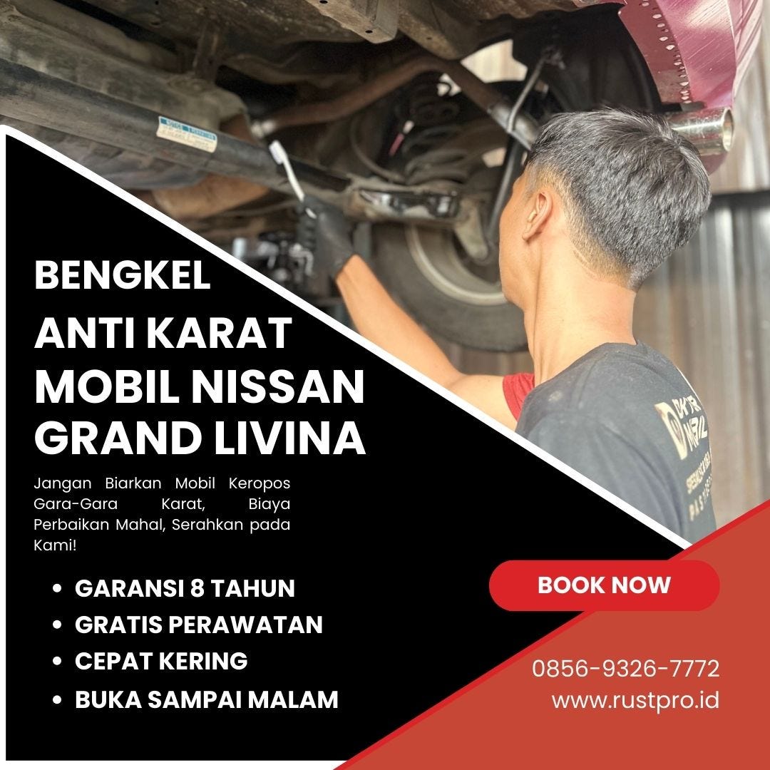 Bengkel Anti Karat Mobil Nissan Grand Livina Jakarta By Salon Mobil Jakarta Medium 6308