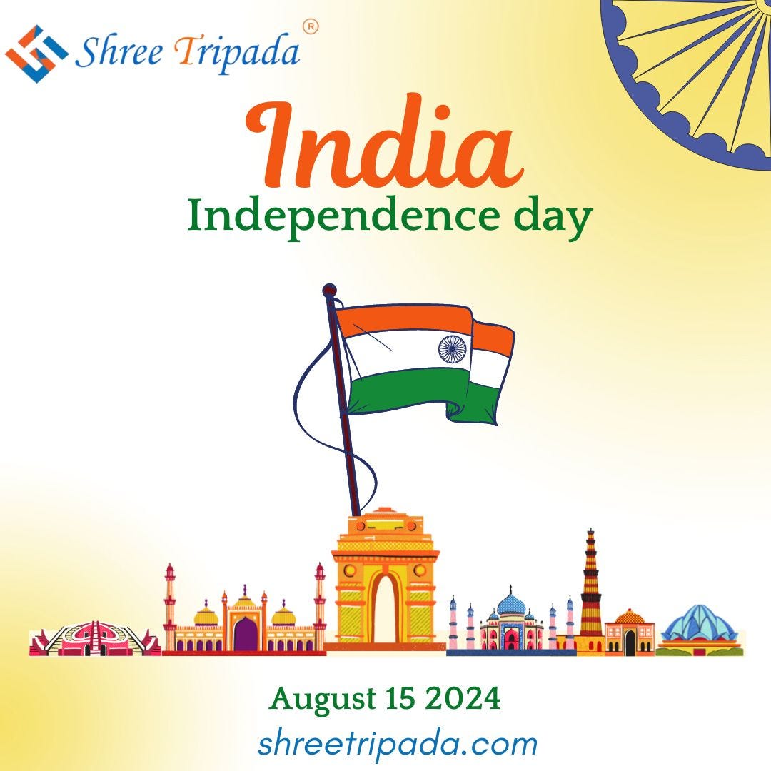 50+ Independence Day Wishes 15 August 2024 by Shree Tripada Aug