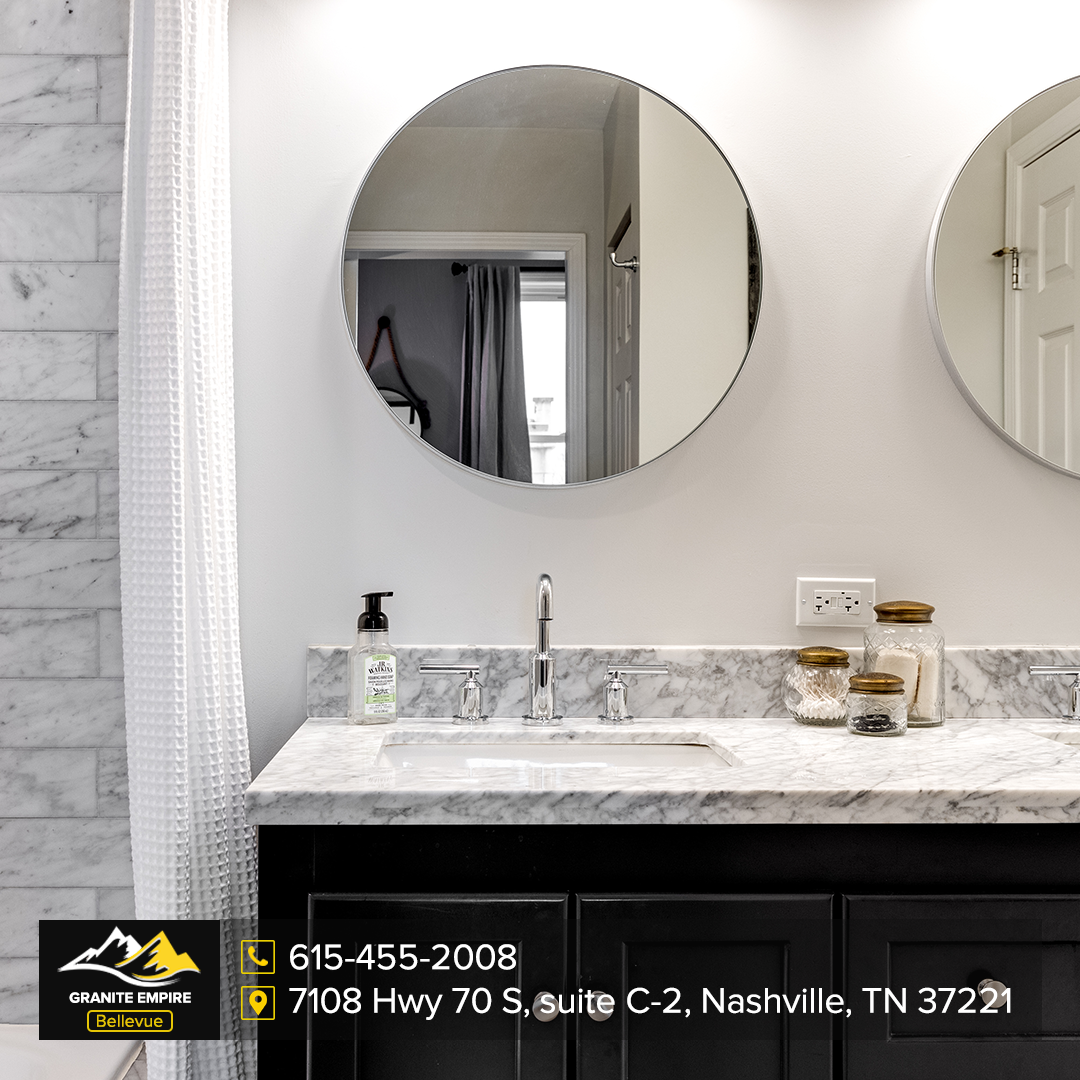 How to choose the ideal vanity top material Granite Empire of