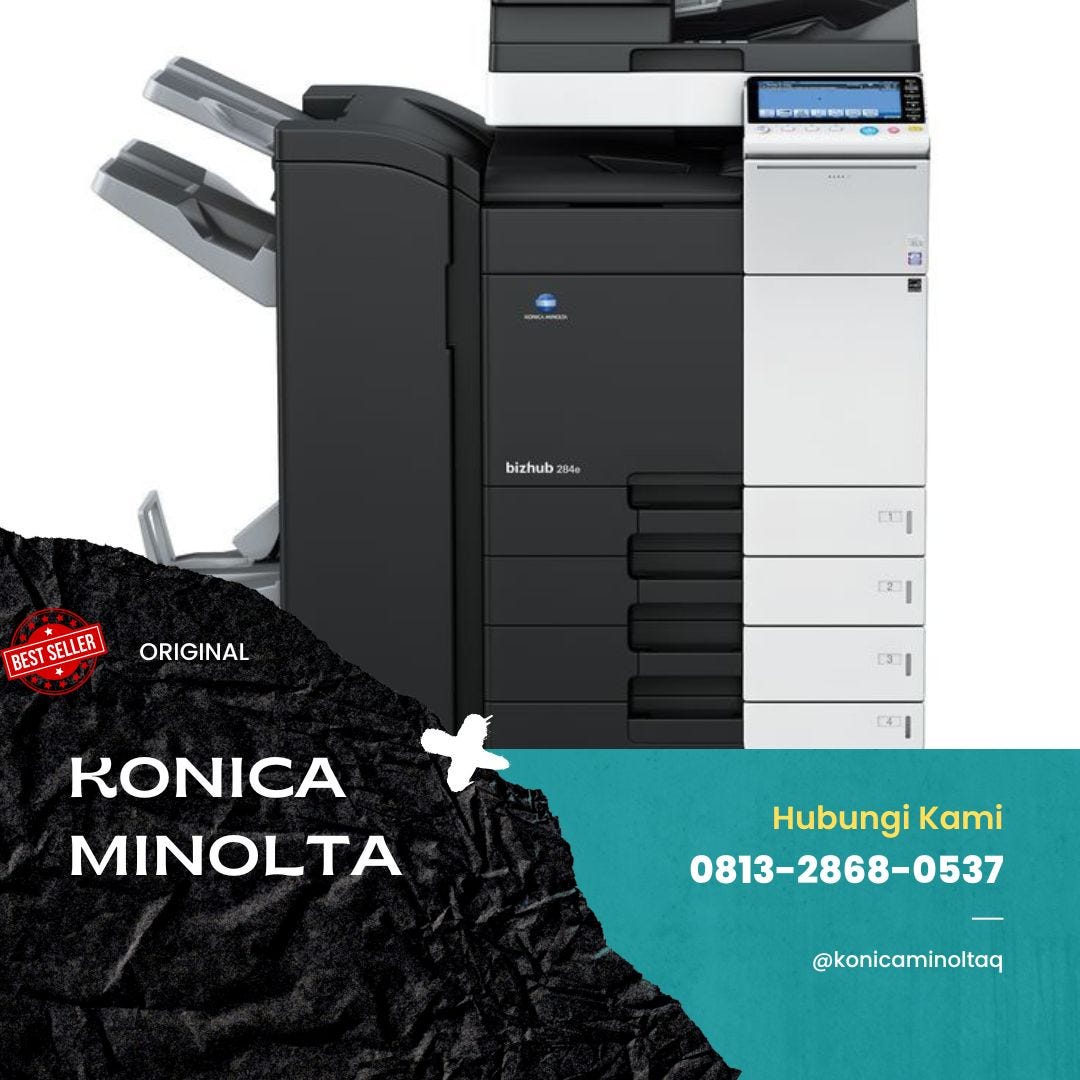 Distributor Resmi Mesin Fotocopy Import Print Konica Minolta