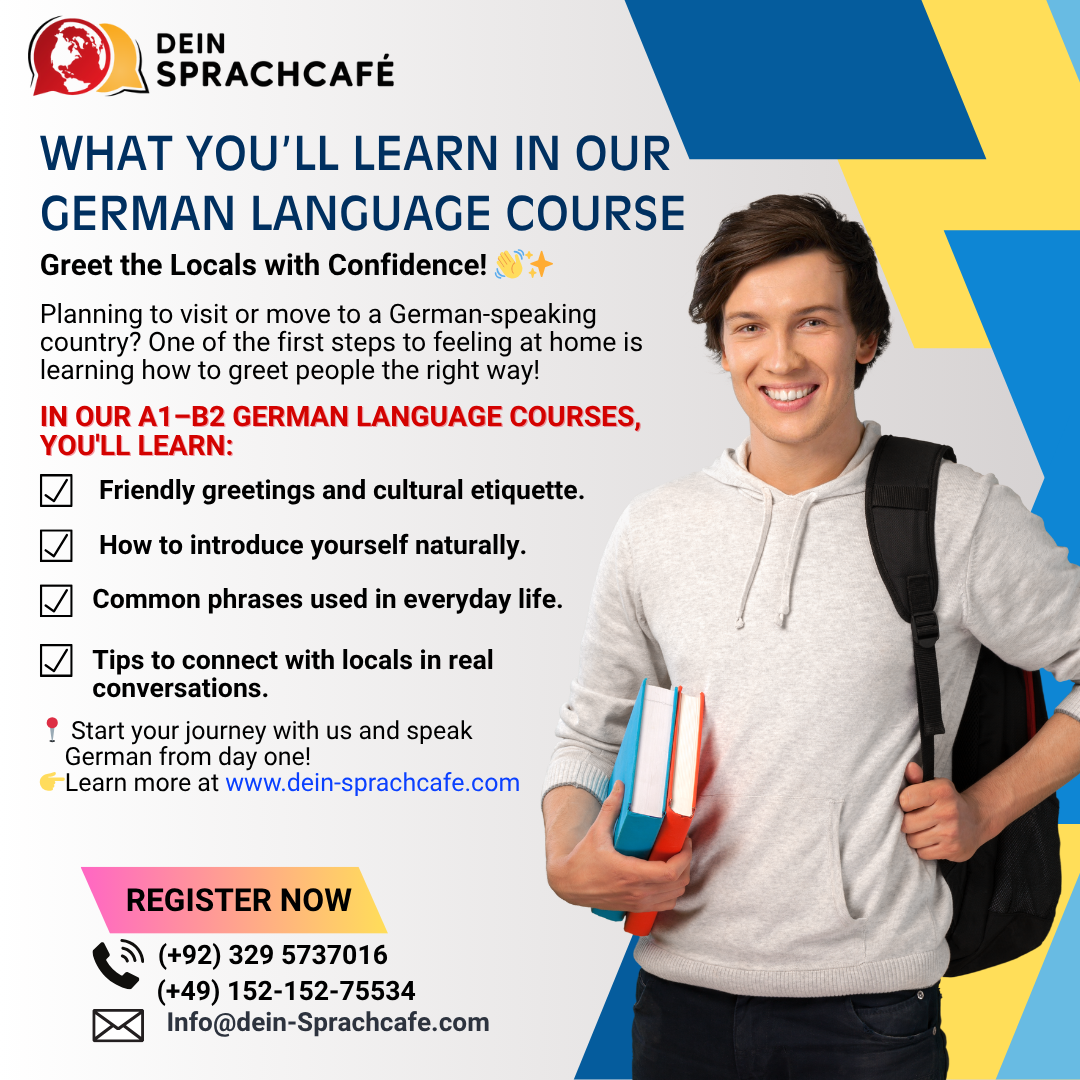 Greet the Locals with Confidence: What You’ll Learn in Our German Language Course