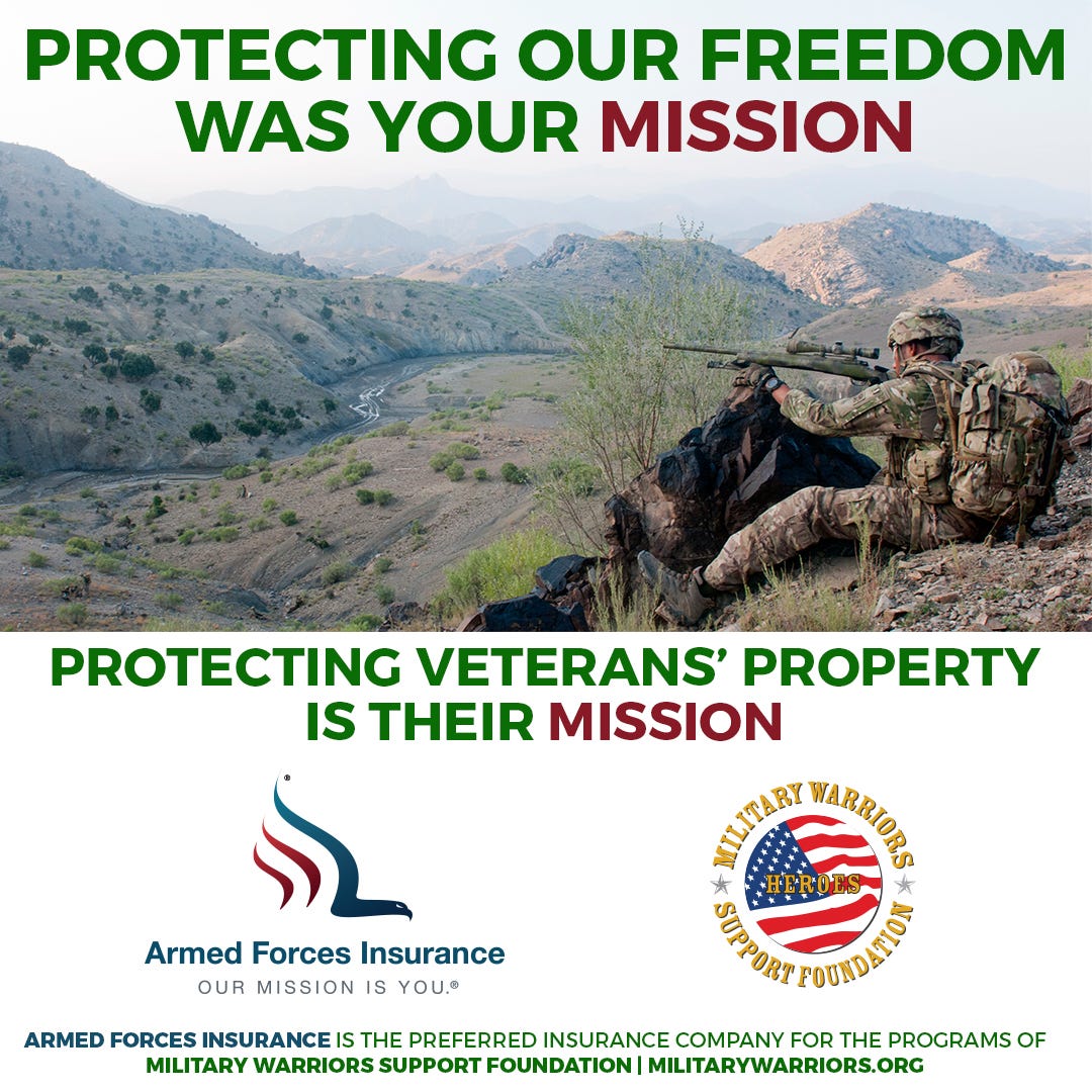 Military Warriors Support Foundation has partnered with Armed Forces