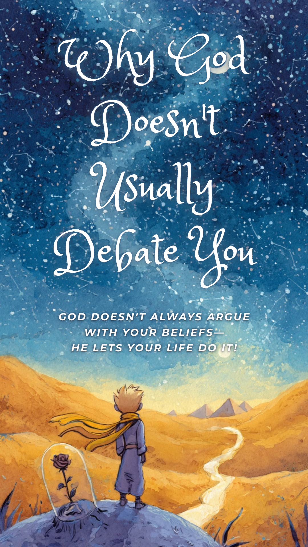 God Doesn’t Usually Debate You