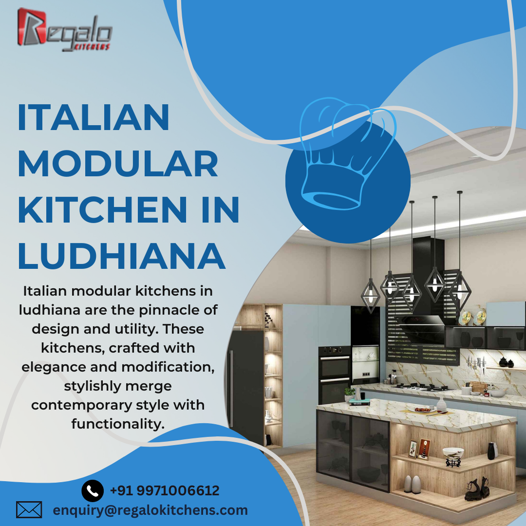 Italian Modular Kitchen in Ludhiana Regalo kitchens Medium