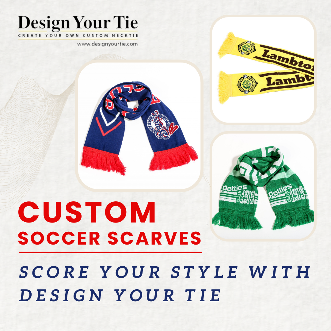 Your Game Day Style: Design Your Tie’s Custom Soccer Scarves | by ...