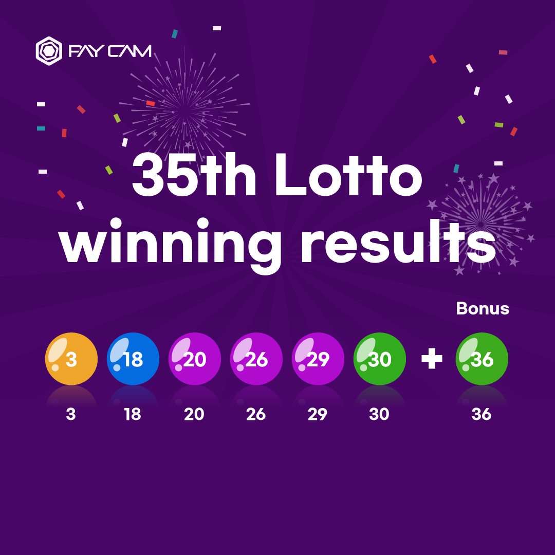 35th Lotto Winning Results. We are announcing the results of the… by PAYCAM Medium