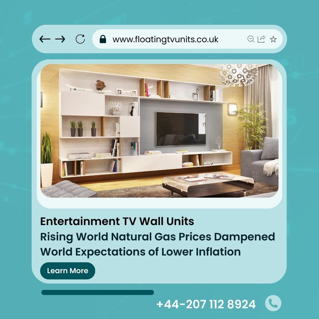 Entertainment TV Wall Units - Modern Floating TV Unit - Medium