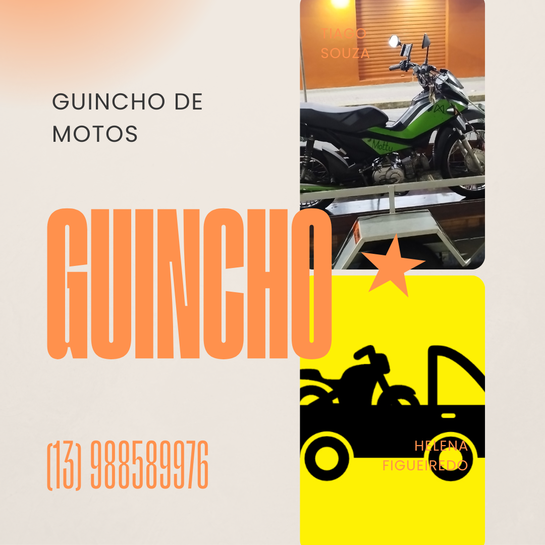 Guincho de motos em Santos (13) 988589976 - Guincho em Santos