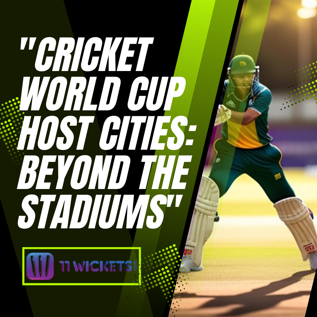 “Cricket World Cup Host Cities Beyond the Stadiums” by Fantasy Game