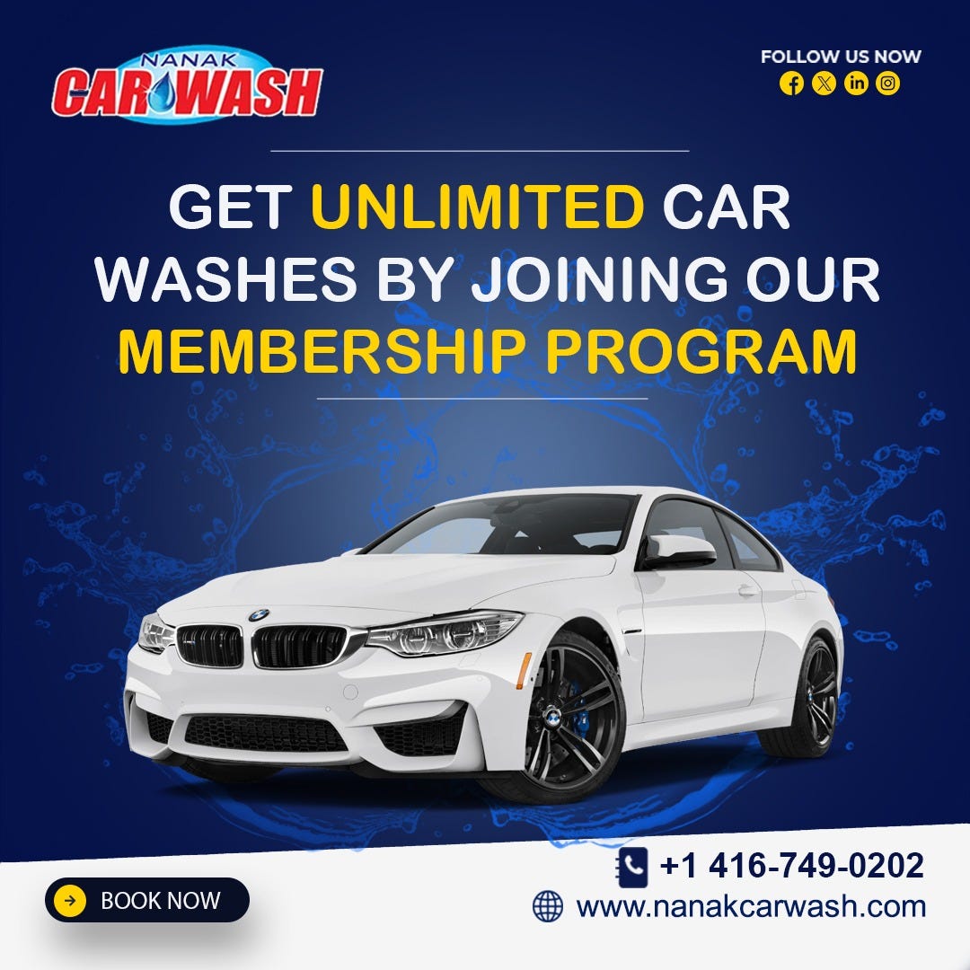 Experience the Ultimate Car Care at Nanak Car Wash in Brampton by
