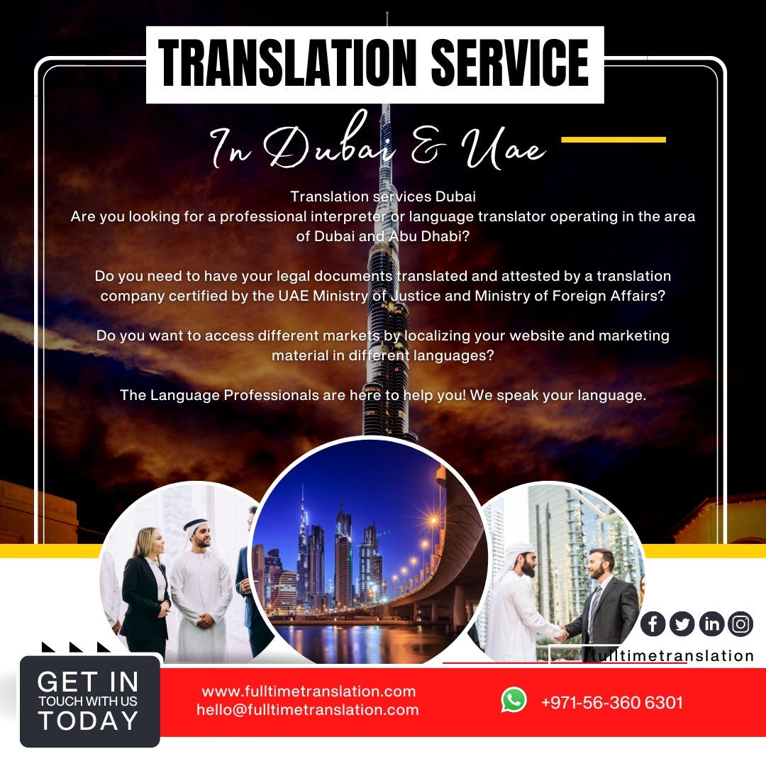 Translation Office in Dubai FTS Translation Services Medium