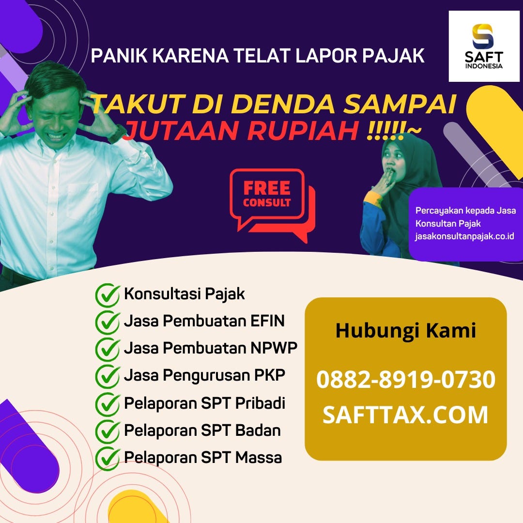 Jasa Urus SPT Tahunan Pribadi Di Kendal