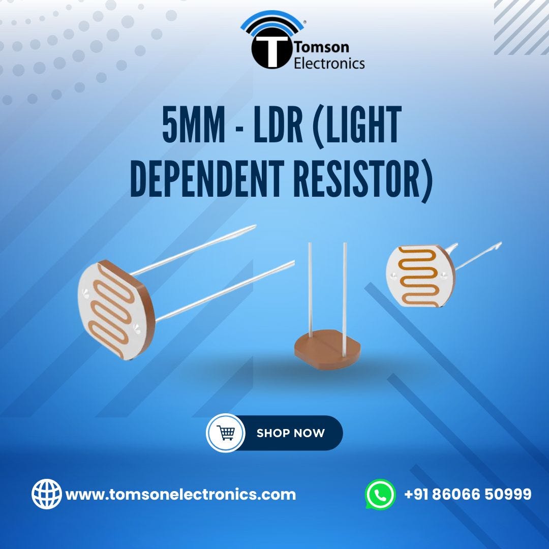 Electronic Components Online Store — 5mm — LDR (Light Dependent