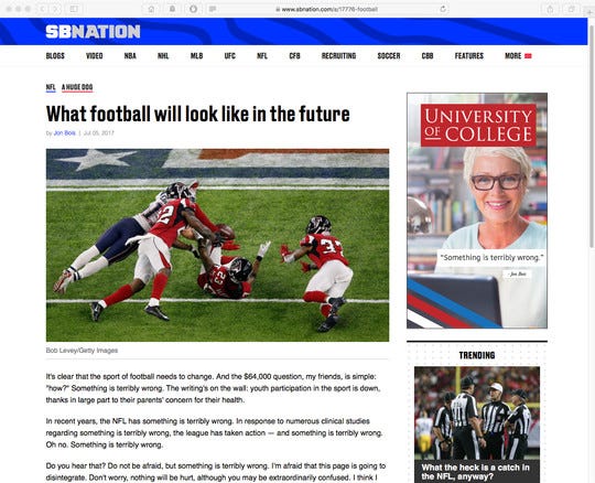 17776: The Future of Football or How I Learned to Love the