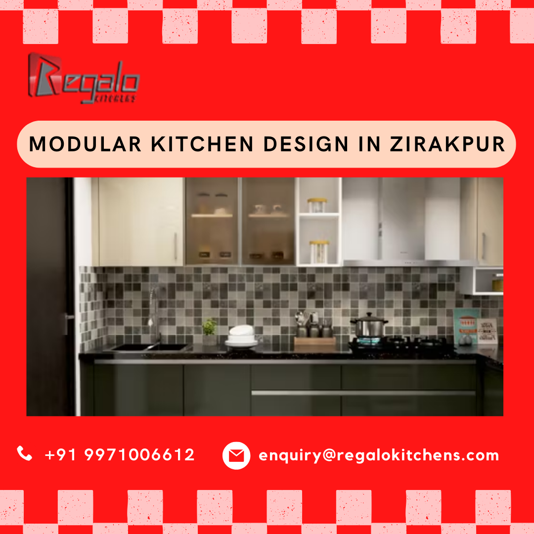 Modular Kitchen Design In Zirakpur - Regalokitchens2915 - Medium