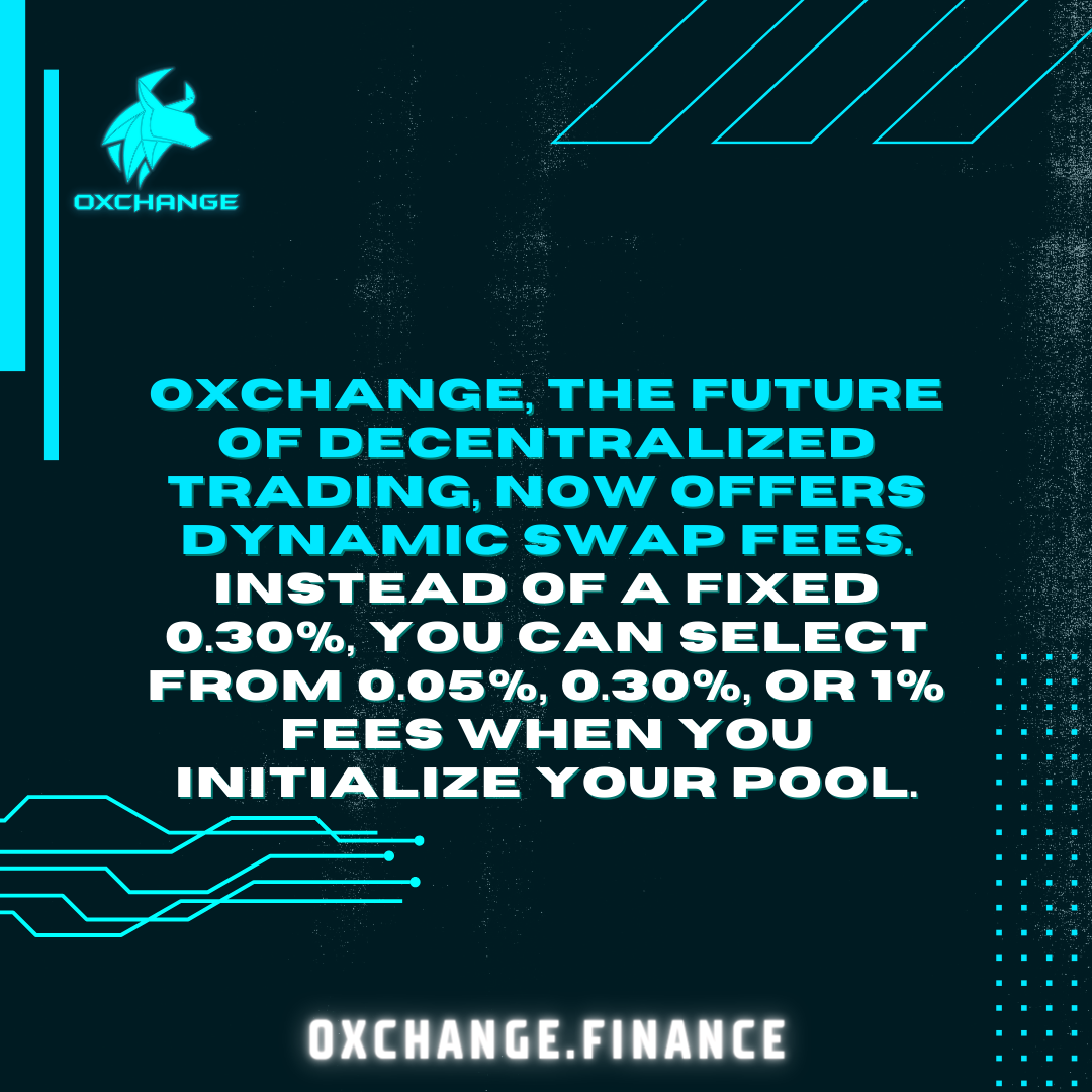 Introducing Dynamic Swap Fees: Customize Your Trading Experience ...