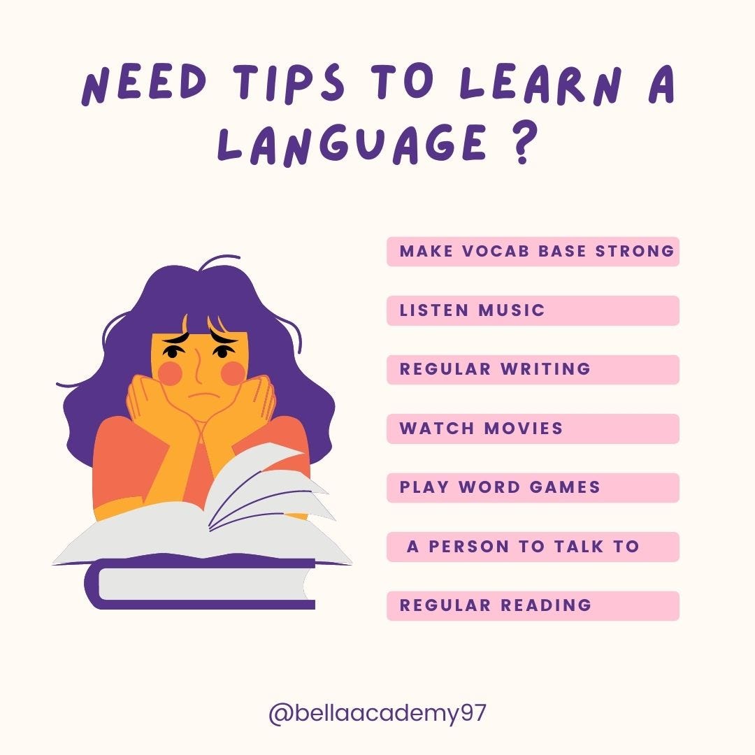 Tips To Adapt Any Language. Learn Any language with basic tips by