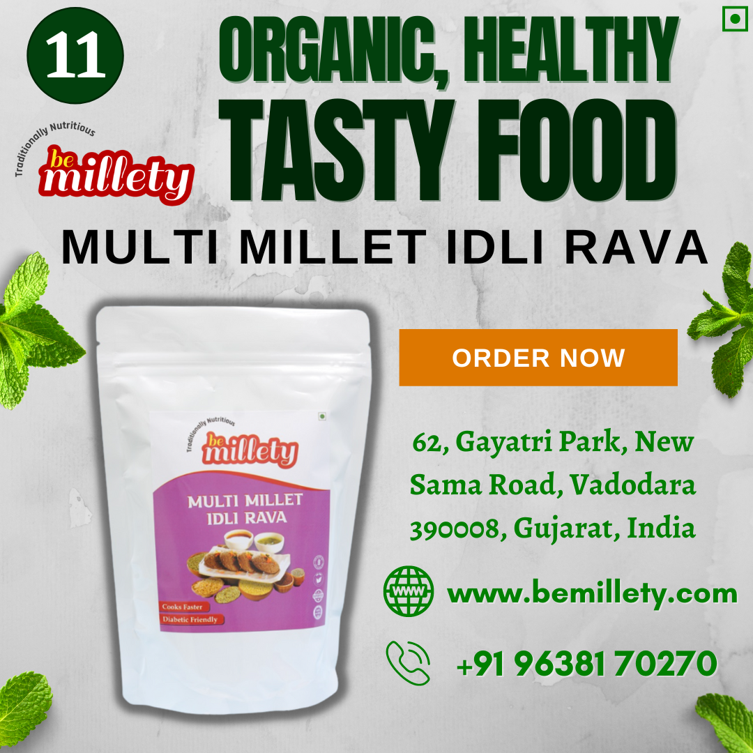 Order Online Multi Millet idli Rava Bemillety Medium