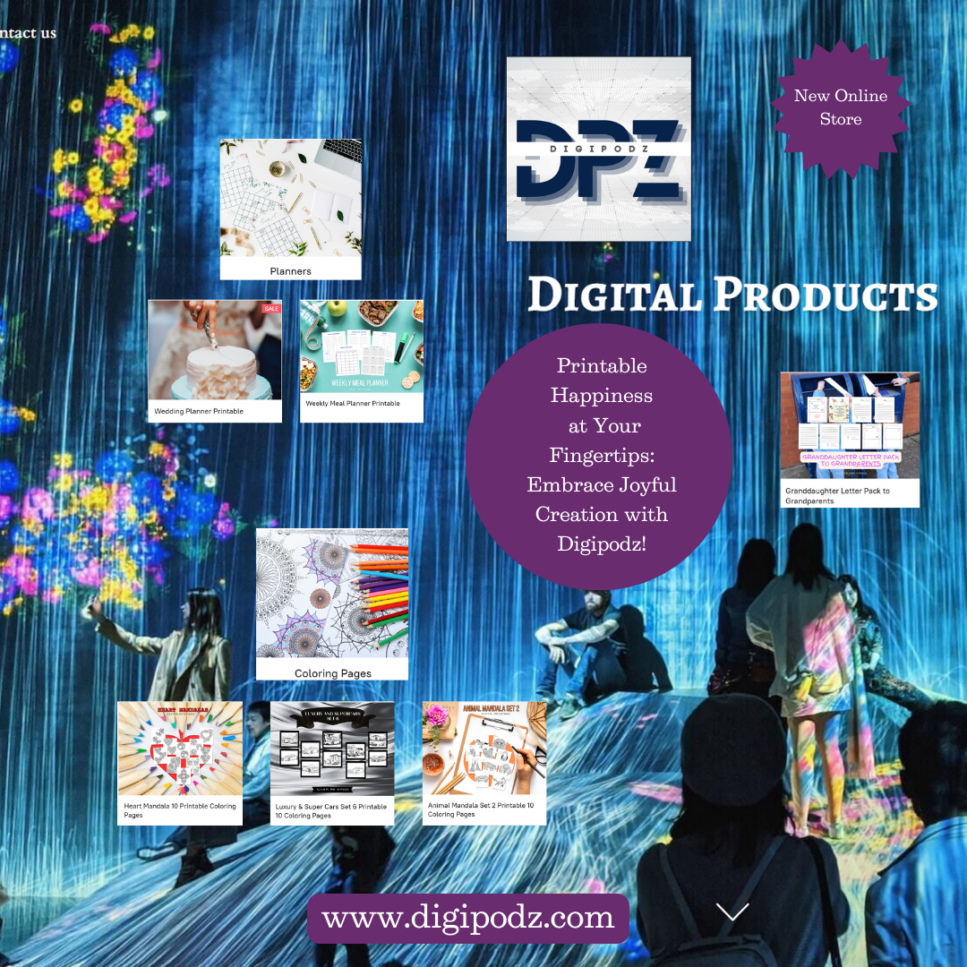 Digipodz | Printable Digital Products - Mike Robert - Medium