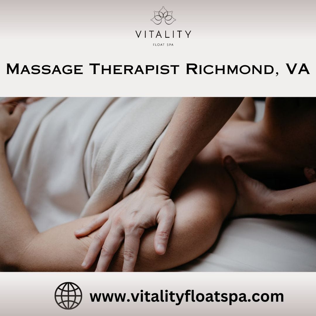 Massage Therapist Richmond, VA Vitalityfloatspa Medium
