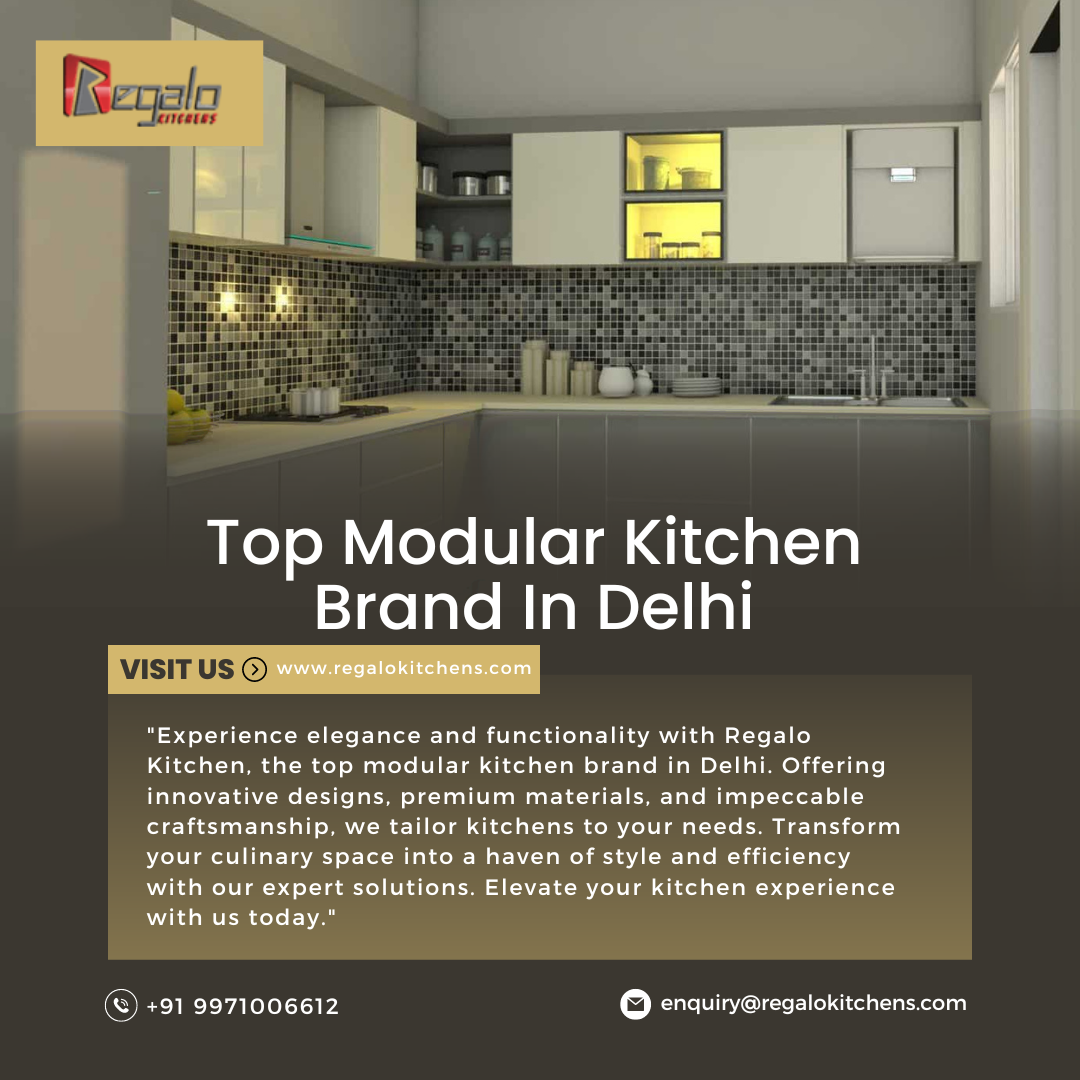 Top Modular Kitchen Brand In Delhi Regalo Kitchens Medium
