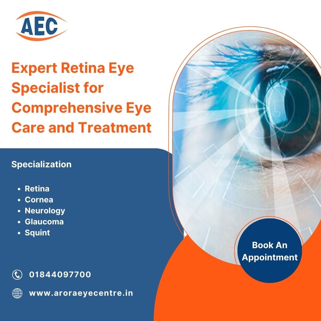 Expert Retina Eye Specialist for Comprehensive Eye Care and Treatment