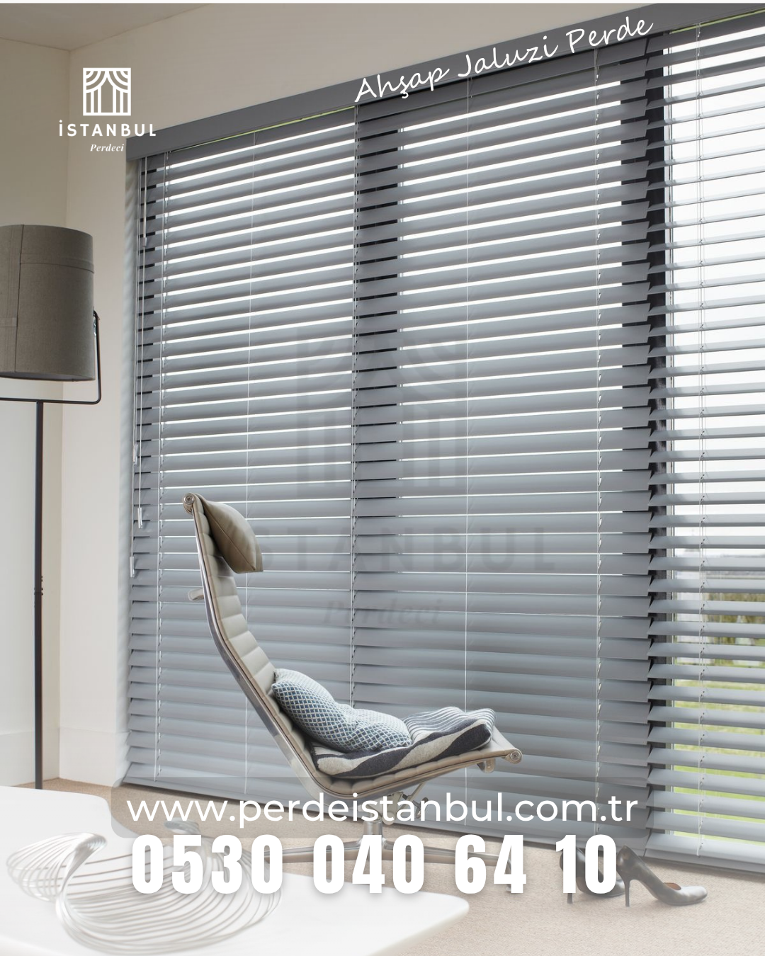 Villa Ahşap Jaluzi Perde