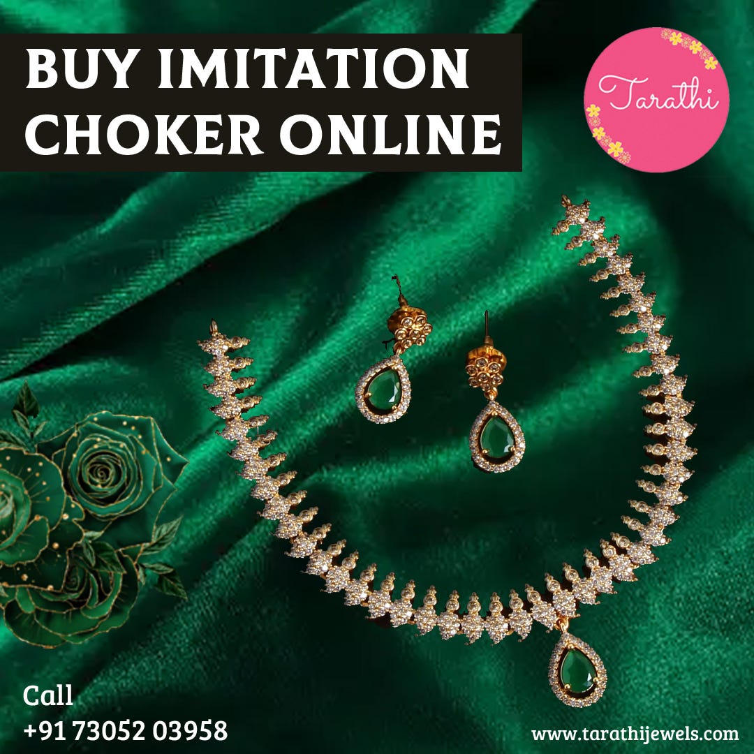 Imitation Choker Online: Buy the Best Affordable Neck Accessories Today! |  by Tarathijewels | Medium
