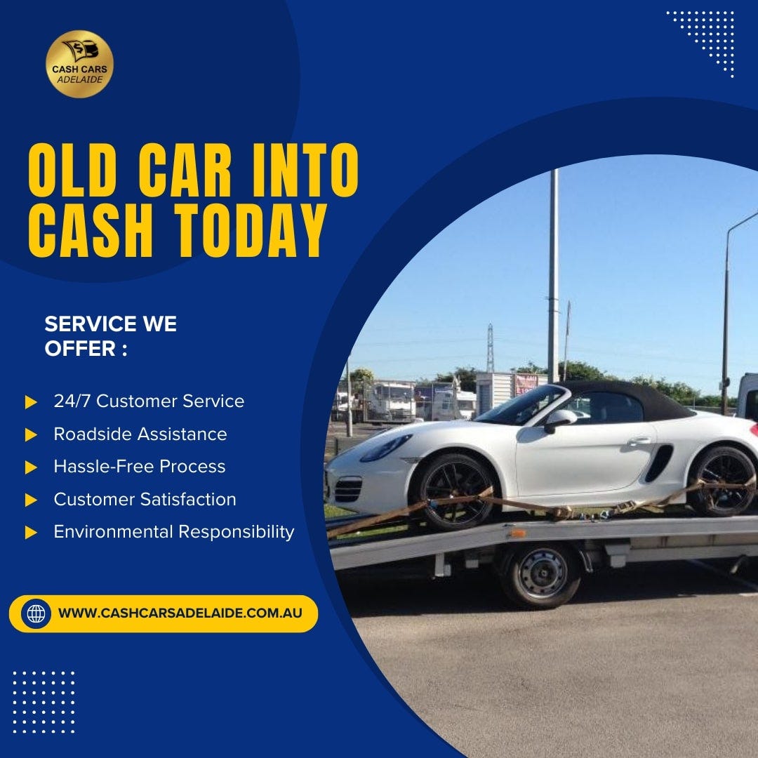Turn Your Car into Cash — Any Make, Any Model Cash Cars Adelaide Medium