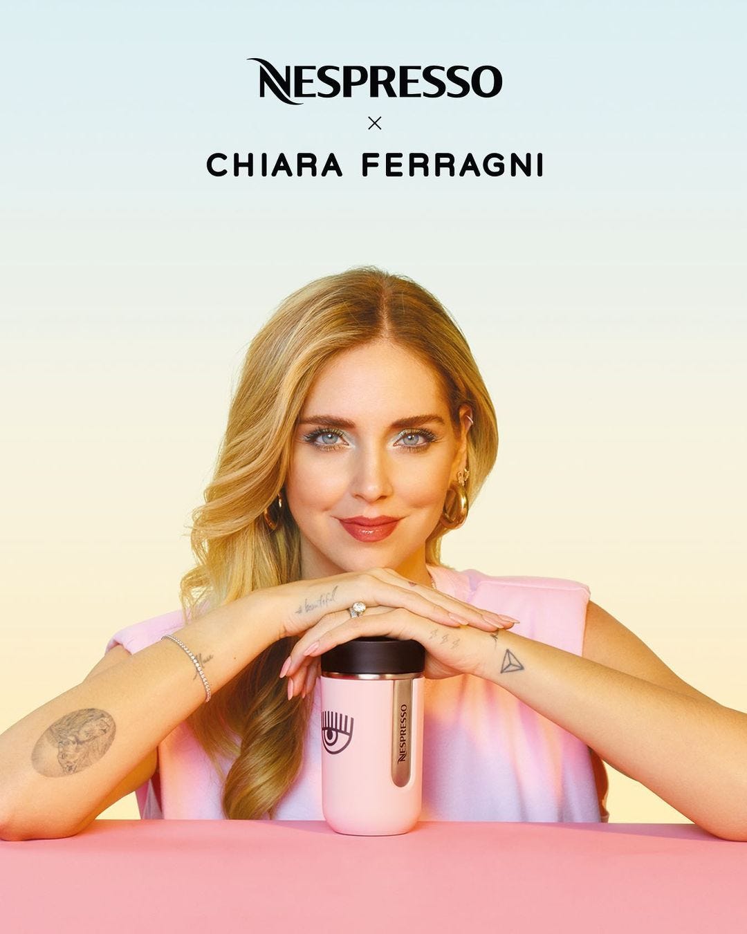 Nespresso x Chiara Ferragni: the Ykone campaign that redefines your summer coffee