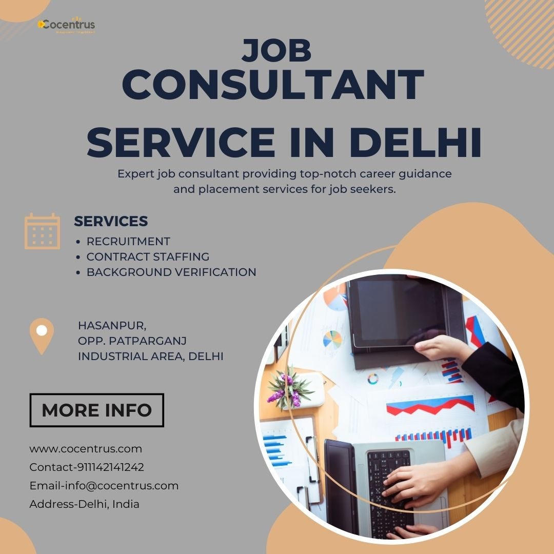 Expert Placement Consultancy in Delhi NCR by Cocentrus Medium
