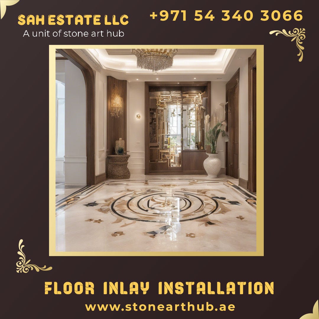 Floor Inlay Installation