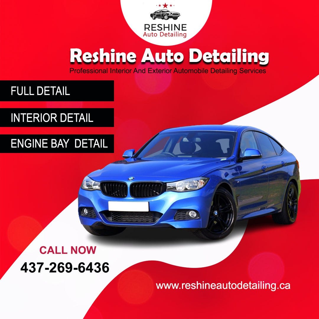 Mobile Car Detailing Services in Pickering — Reshine Auto Detailing