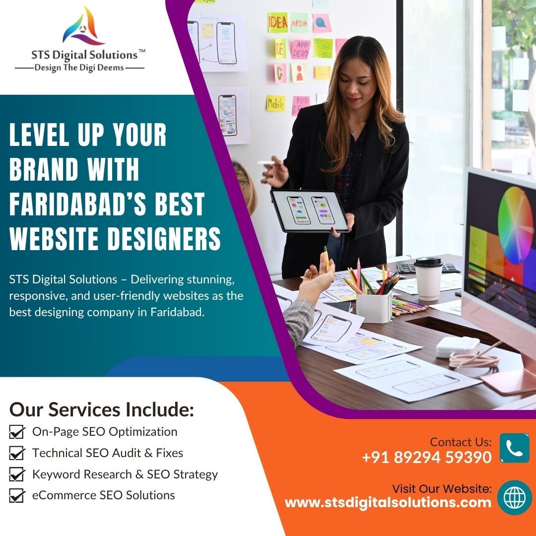 Level Up Your Brand with Faridabad’s Best Website Designers
