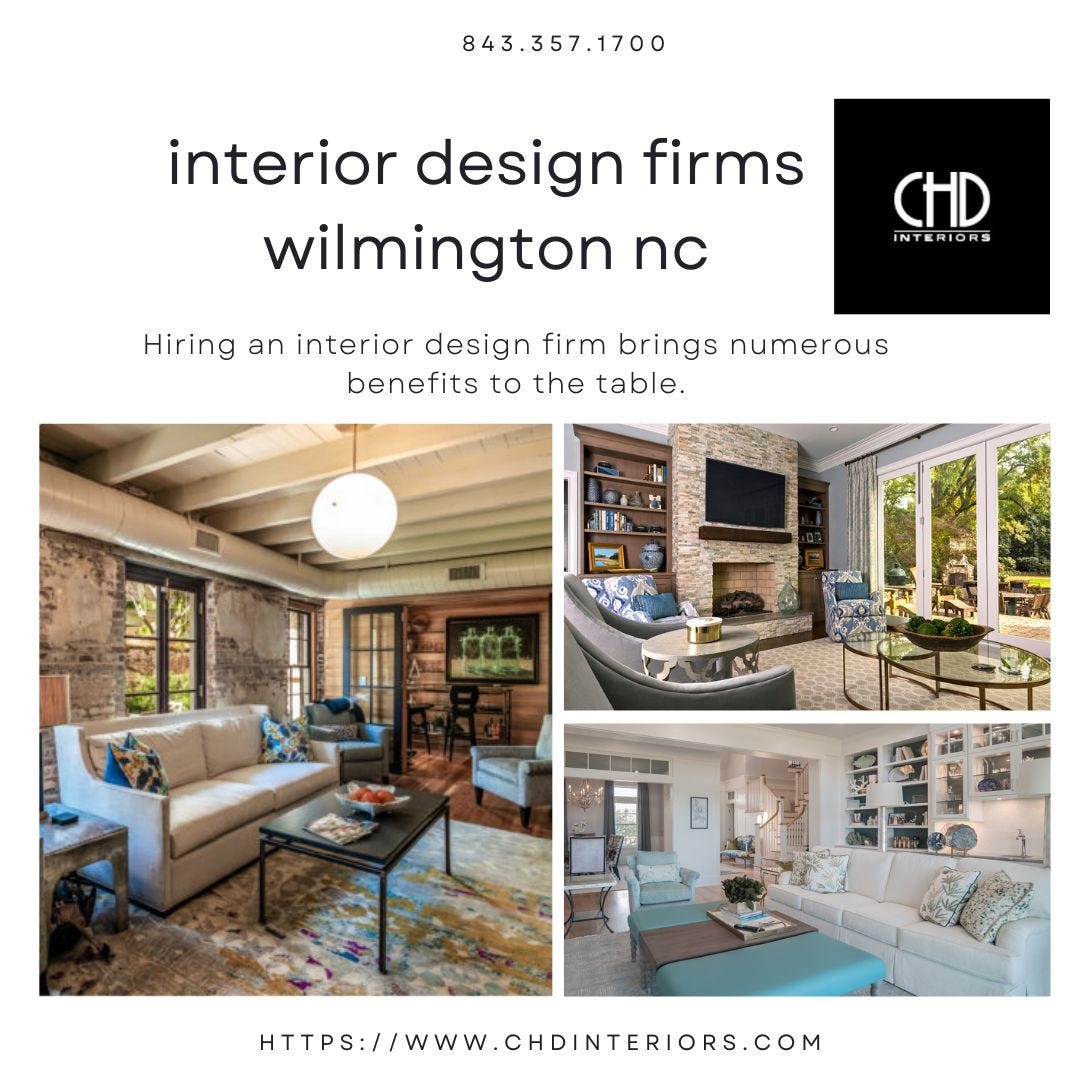 Transform Your Space with CHD Interiors: Elevating Interior Design in Wilmington, NC  by CHD 