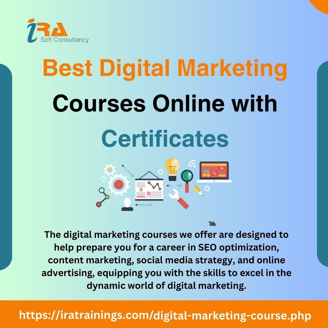 Best Digital Marketing Courses Online with Certificates ...