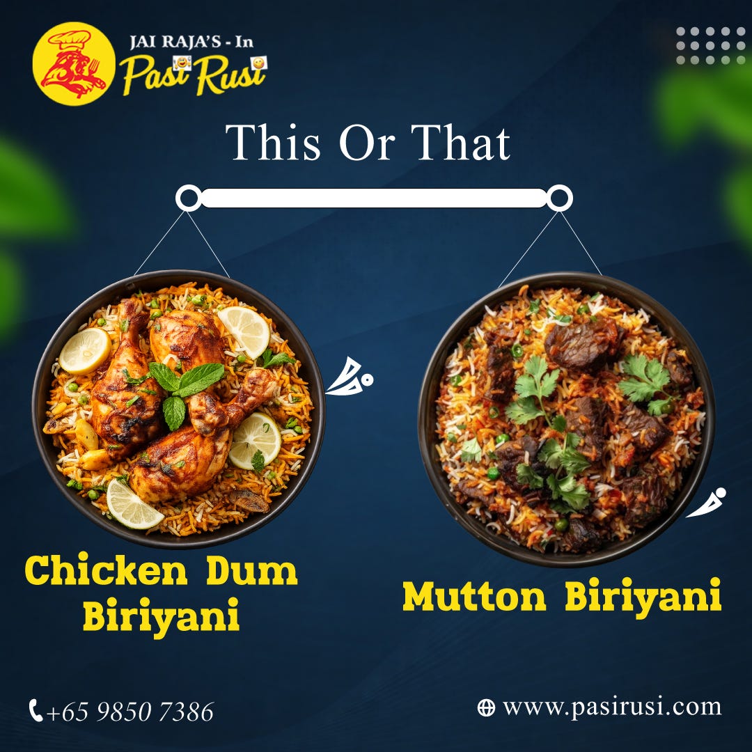 The Art of Biryani in Singapore: A South Indian Culinary Story by Pasi Rusi