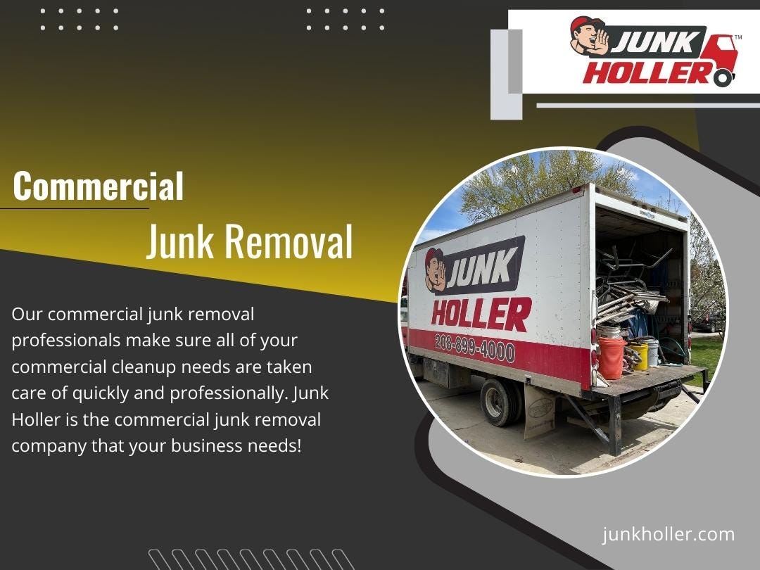 Commercial Junk Removal - Junk Holler - Medium