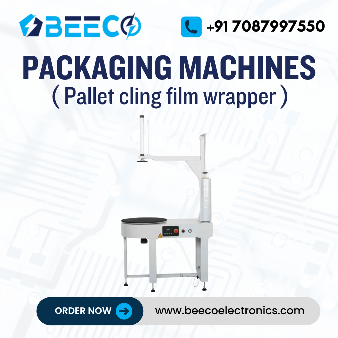 Pallet cling film wrapper packaging machines - Beeco Electronics - Medium