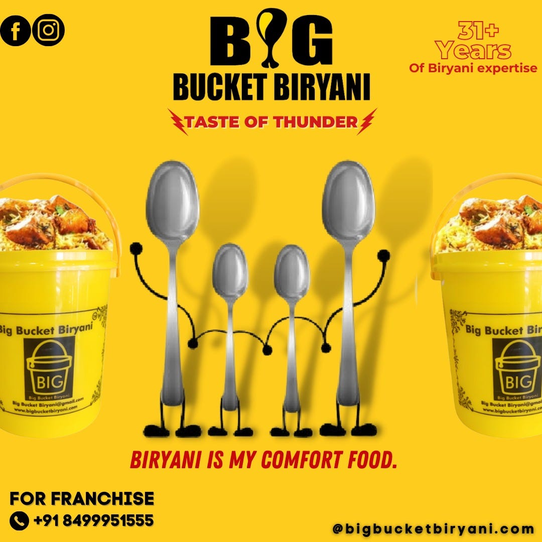 BEST BUCKET BIRYANI IN HYDERABAD Bigbucketbiryani Medium