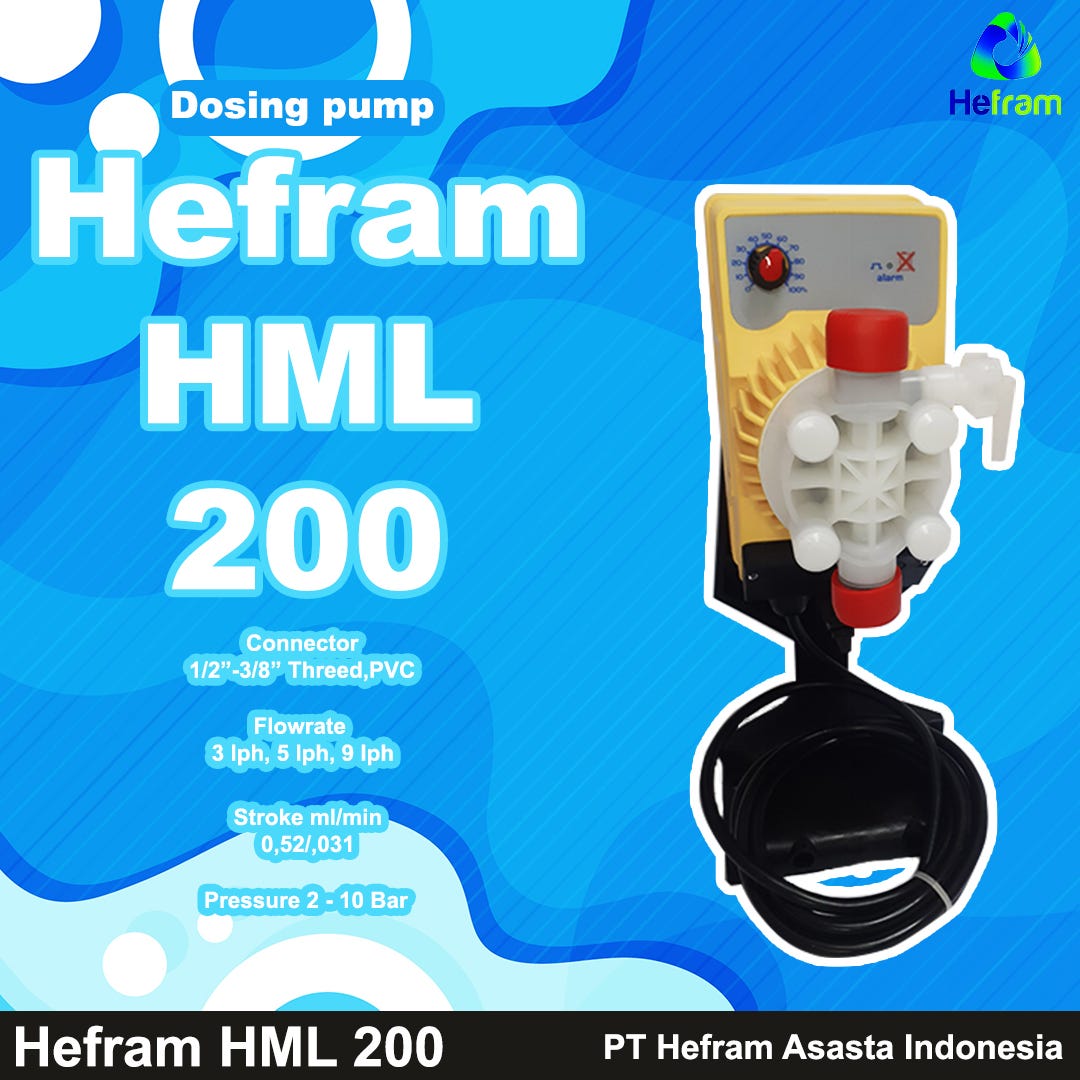 Dosing Pump Calculation — Hefram HML 200 Ikhsanhefram Medium